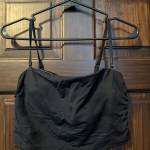 Roxy Black Bandeau Bikini Top